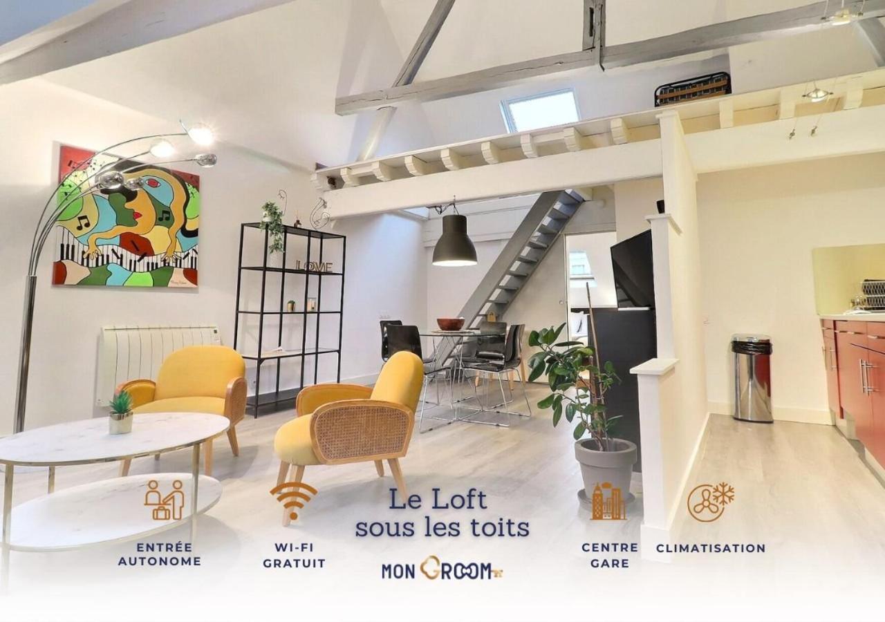 Le Loft Sous Les Toits - Proche Gare - Mon Groom Troyes Eksteriør bilde